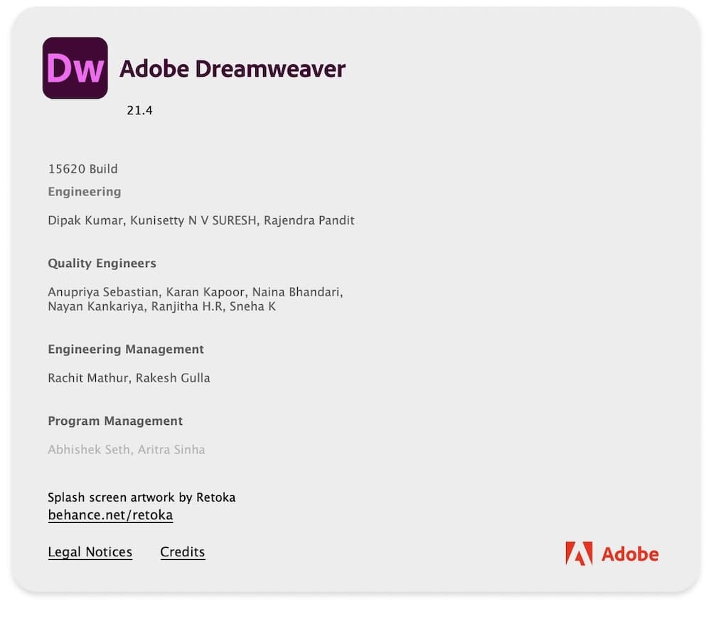 Dreamweaver