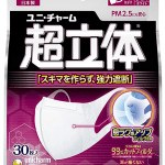 超立体マスク 風邪・花粉用 不織布マスク 日本製 小さめサイズ 30枚入 ノーズフ