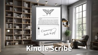 Kindle Scribe 10.2吋電子書閲讀器大熒幕觸控筆手寫功能 日本直送教學