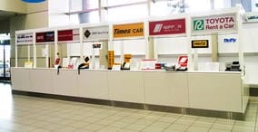 福岡機場租車櫃檯2