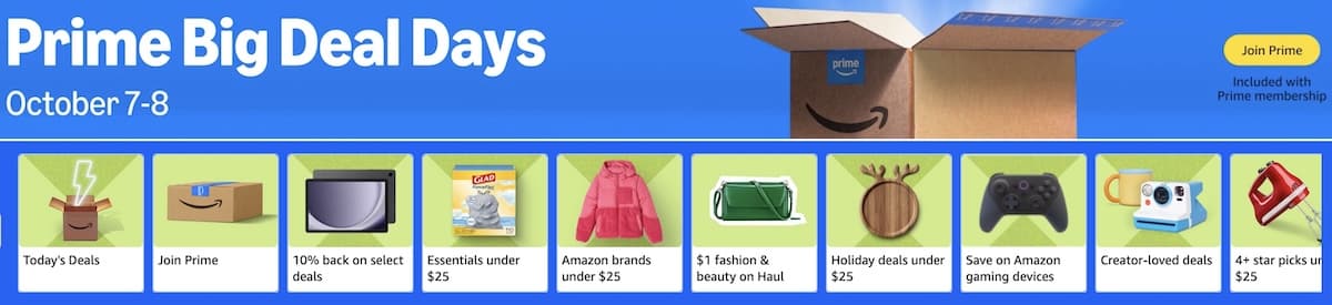 Prime Big Deal Days