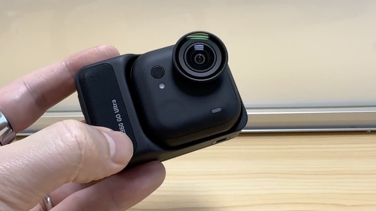 Insta360 Go Ultra 握把設計