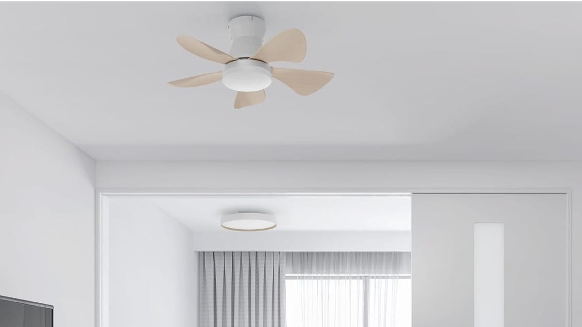 HotaluX 循環扇吊扇燈 白色 XZF-06665WRCSGA