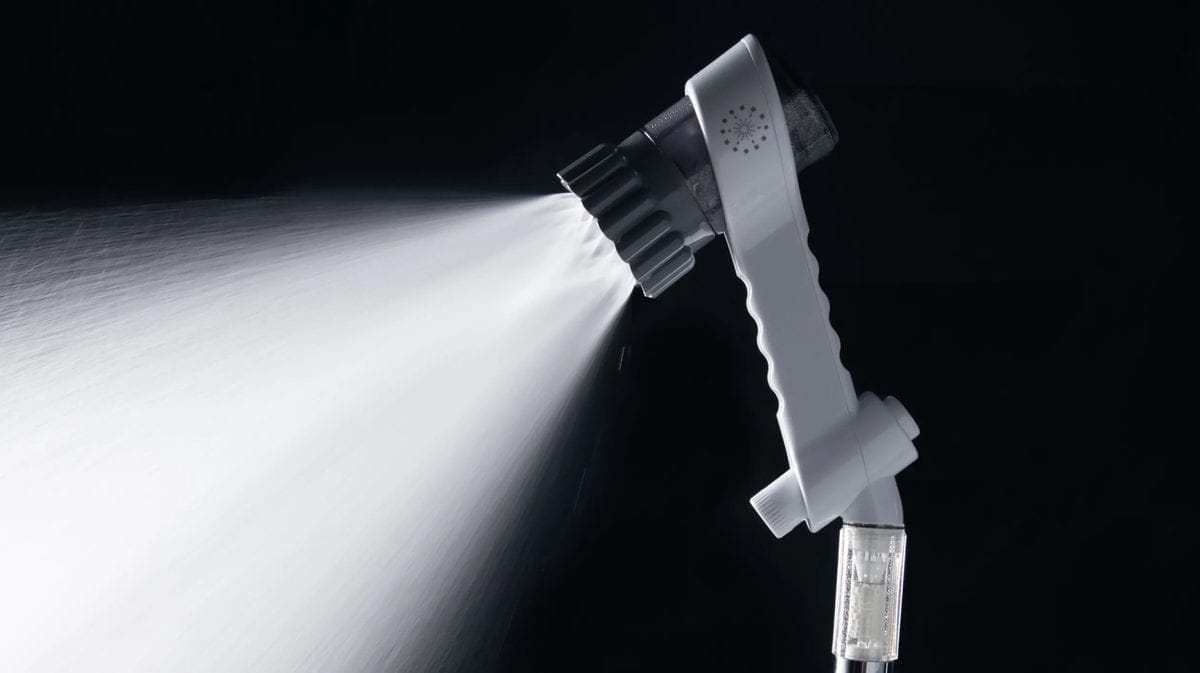 日本製超微氣泡蓮蓬頭 Mirable Zero 的外觀