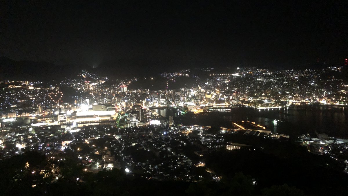 稻佐山的夜景(Masa拍攝)