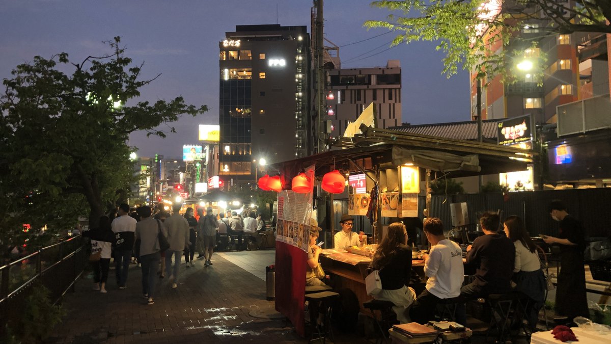 福岡的屋台路邊攤(Masa拍攝)