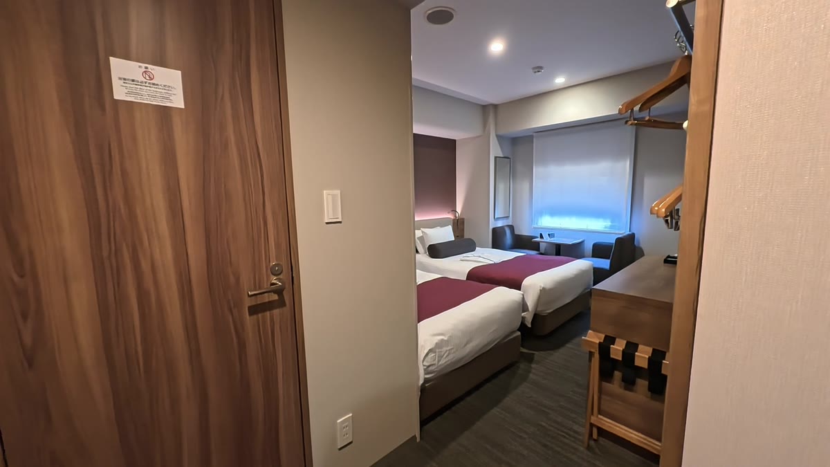 京急EX Inn 東銀座的客房（Masa拍攝）