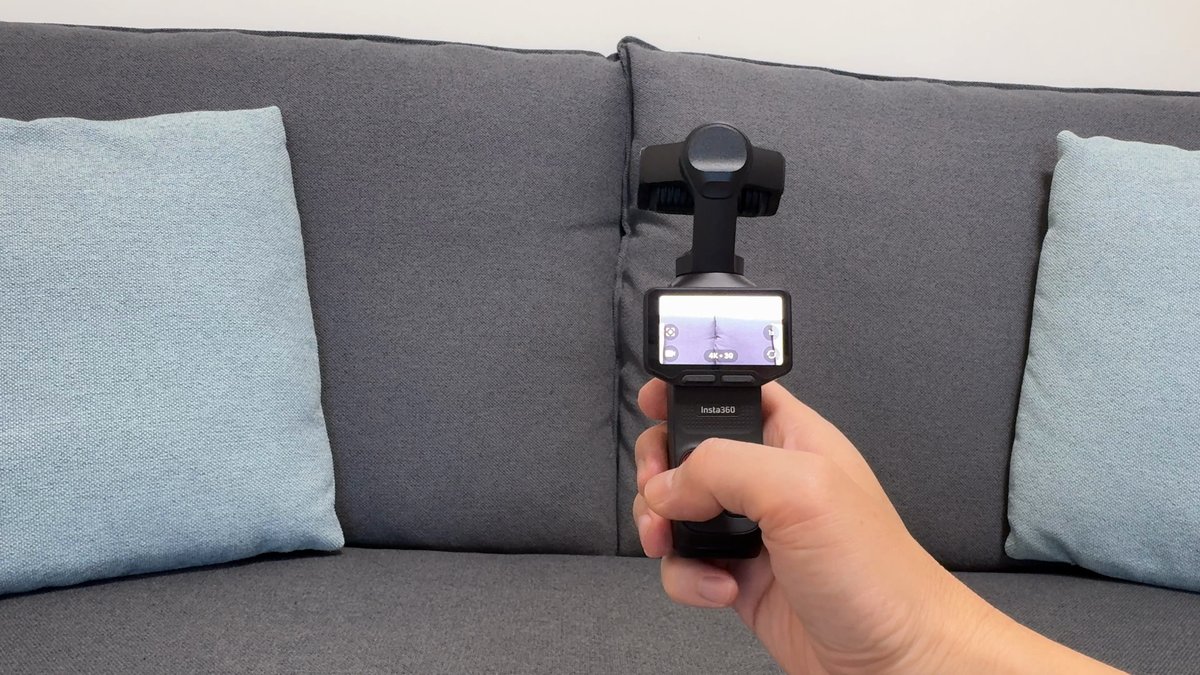 Insta360 雲台相機 Luna Ultra（Masa 實際使用的照片）