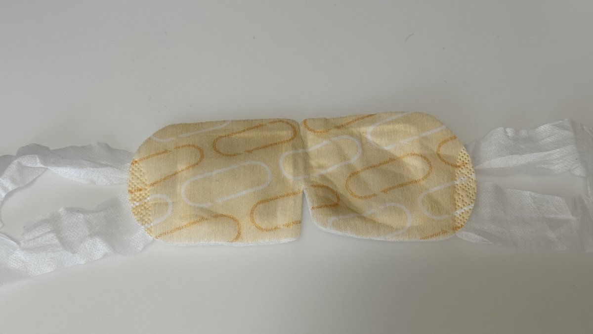 美舒律 蒸氣眼罩 無香料 16片（Masa 實際使用的照片）